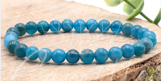 Bracelet Apatite 08mm