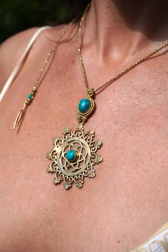 Collier FLOWER POWER