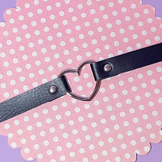Heart Choker Schwarz