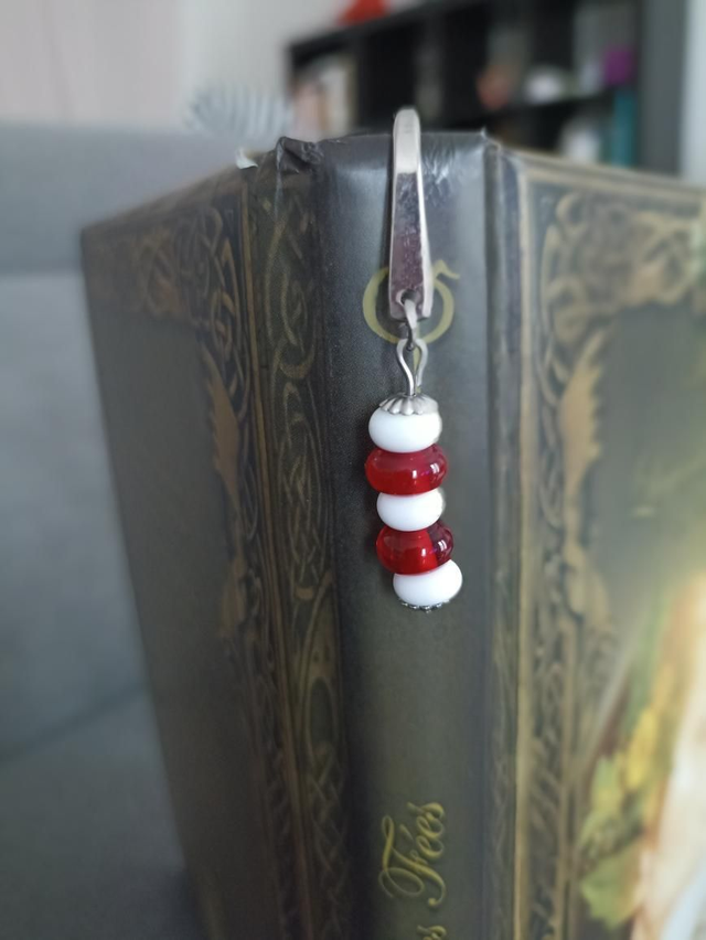 Marque-page en verre filé 