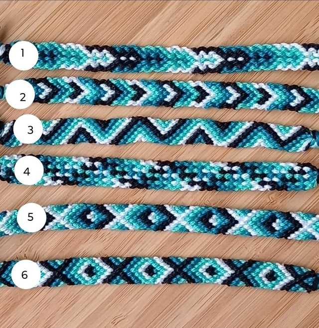 Vriendschapsbandje zeeblauw