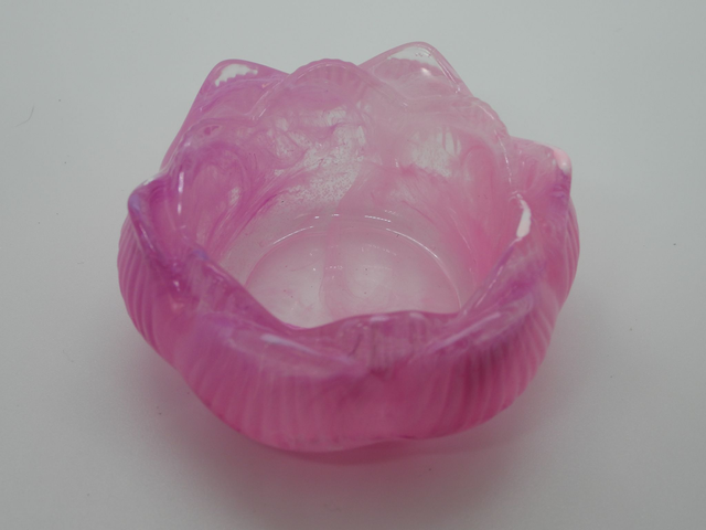 bougeoir fleur de lotus