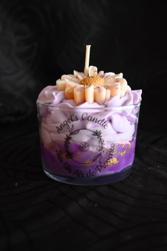 Bougie Sur un Air de Provence – Jasmin Blanc, parfum naturel frais