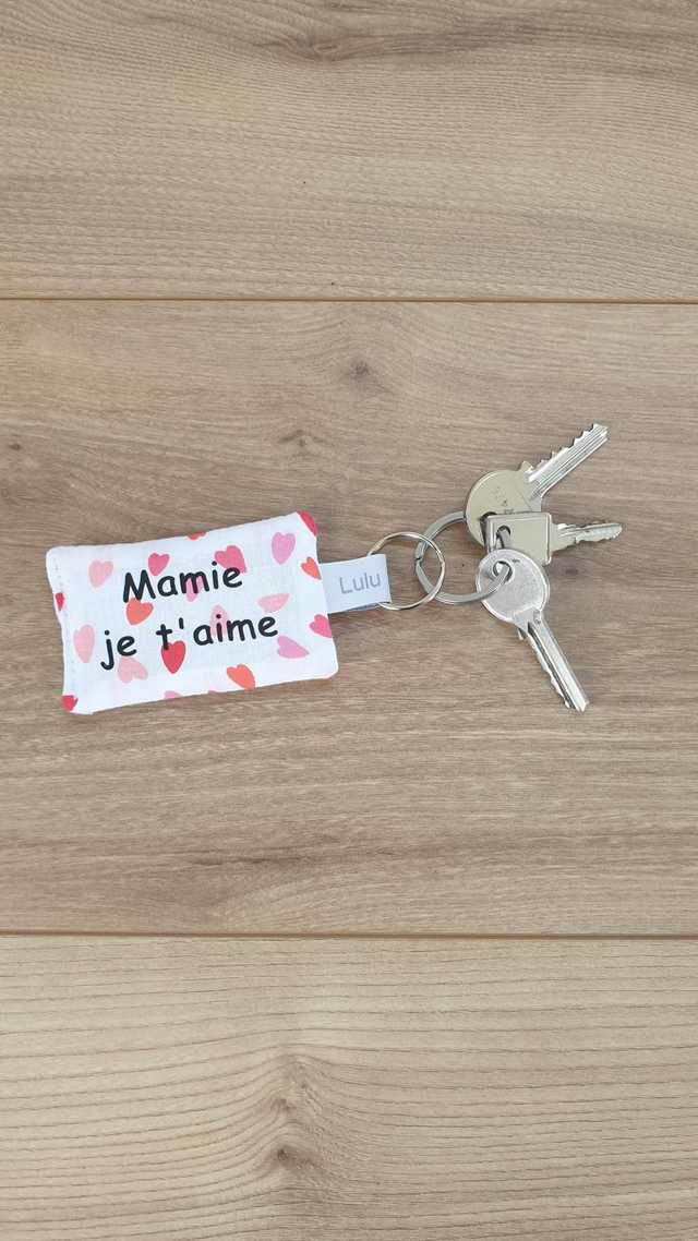 Portes clés Mamie je t'aime 