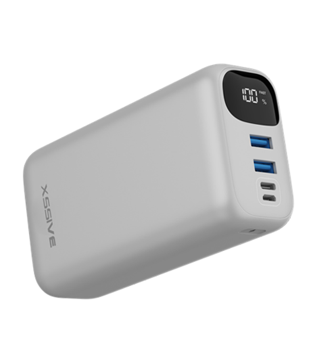 Batterie externe Charge Rapide 30.000mAh QC/PD XSSIVE XSS-PB23W – Blanc