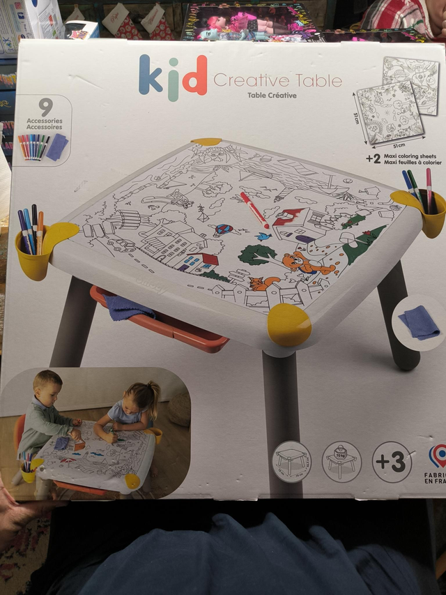 SMOBY KID TABLE CREATIVE 