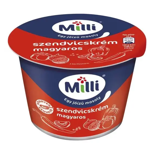 Milli magyaros 200G (Dessert au fromage frais)