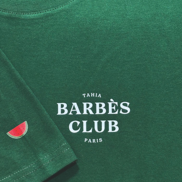 T-shirt vert édition limitée "Pastèque"