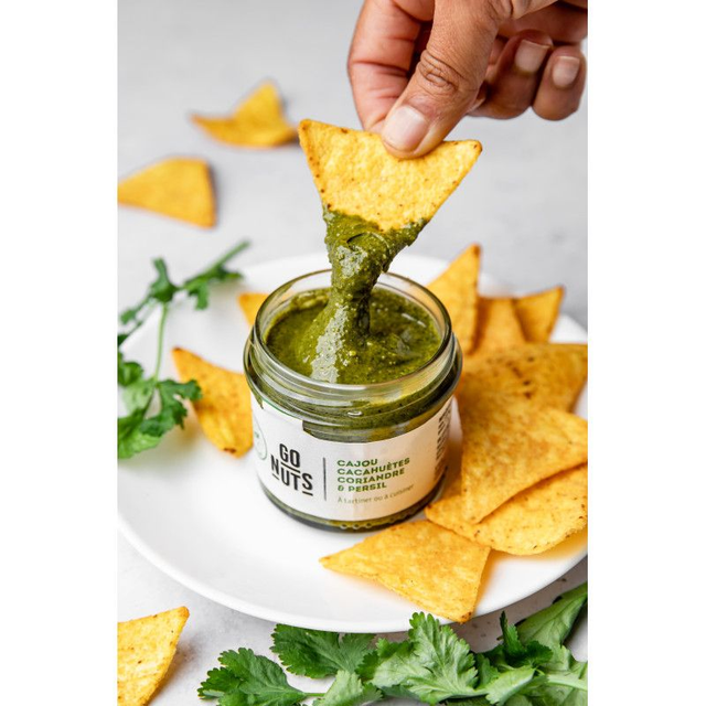 Tartinable Cajou Cacahuètes Coriandre Persil Bio - 100g