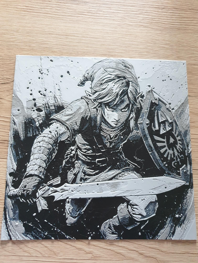 Plaque Deco Link Zelda