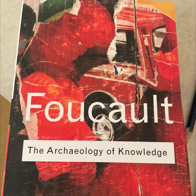 Archaeology Of Knowledge Foucault