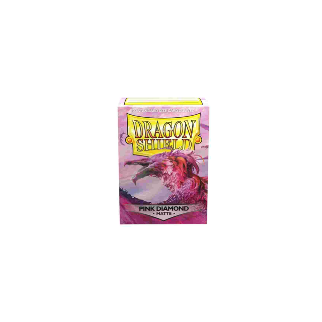 Dragon Shield Matte 100 Sleeves - Pink Diamond