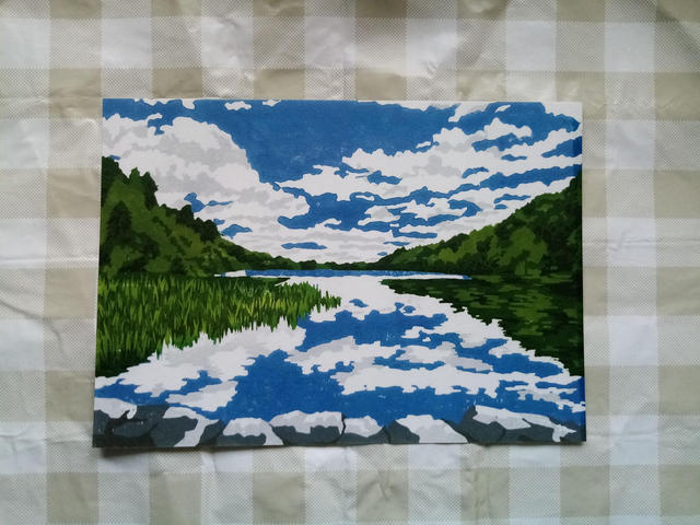 Reprint of Castlewellan Lake