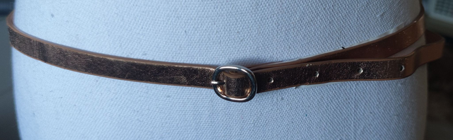 Ceinture dorée 90 cm 