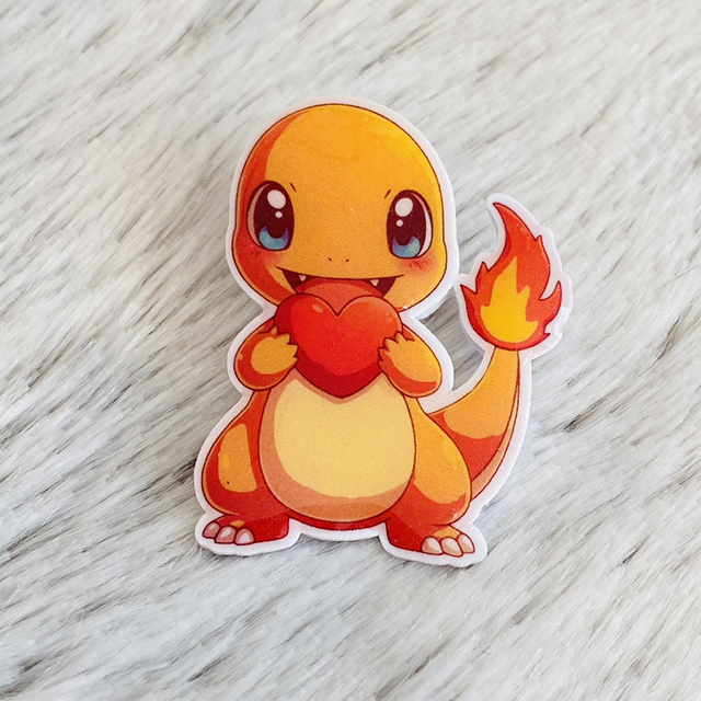 Pins Cœur Salameche 