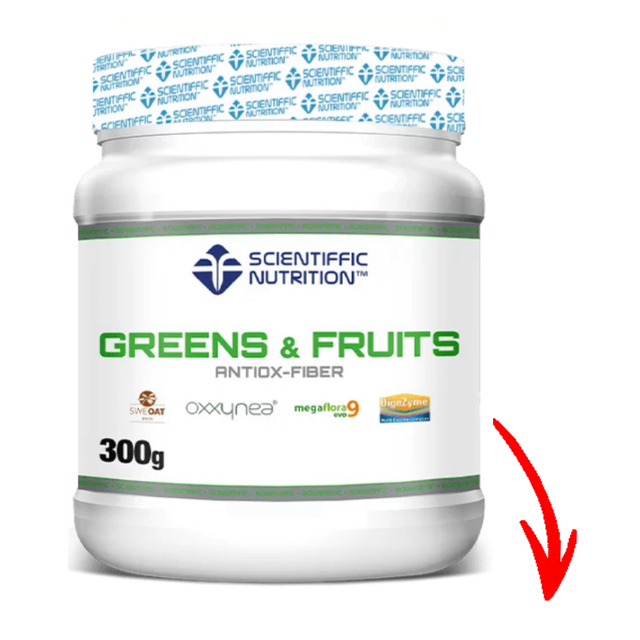GREENS & FRUITS  Extracto de verduras y frutas. 300 g