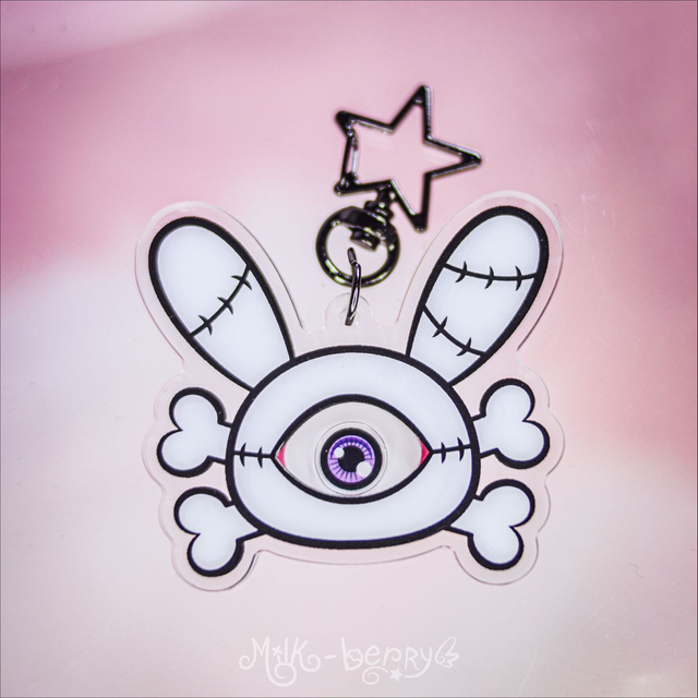 Porte-clé Shaker Dead Bunny