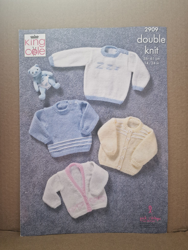 King Cole Knitting Pattern 2909