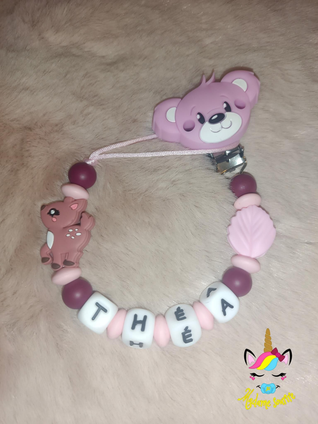 Attache Tétine Faon