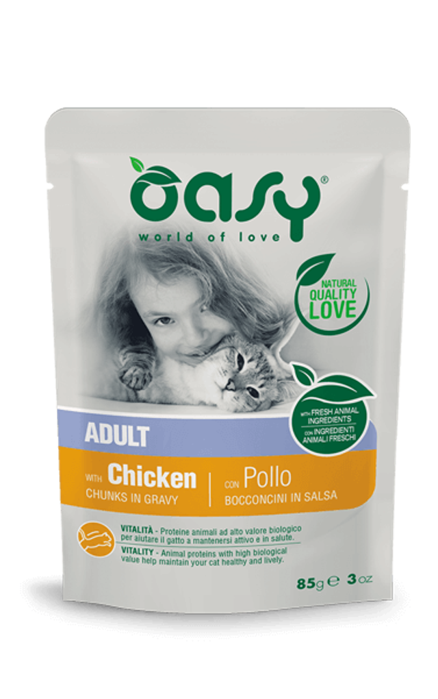  OASY CAT BOCCONCINI ADULT POLLO