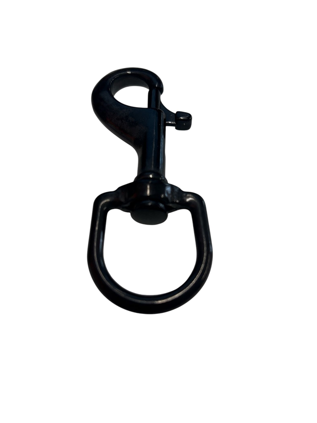 TEC line mousqueton noir 100mm