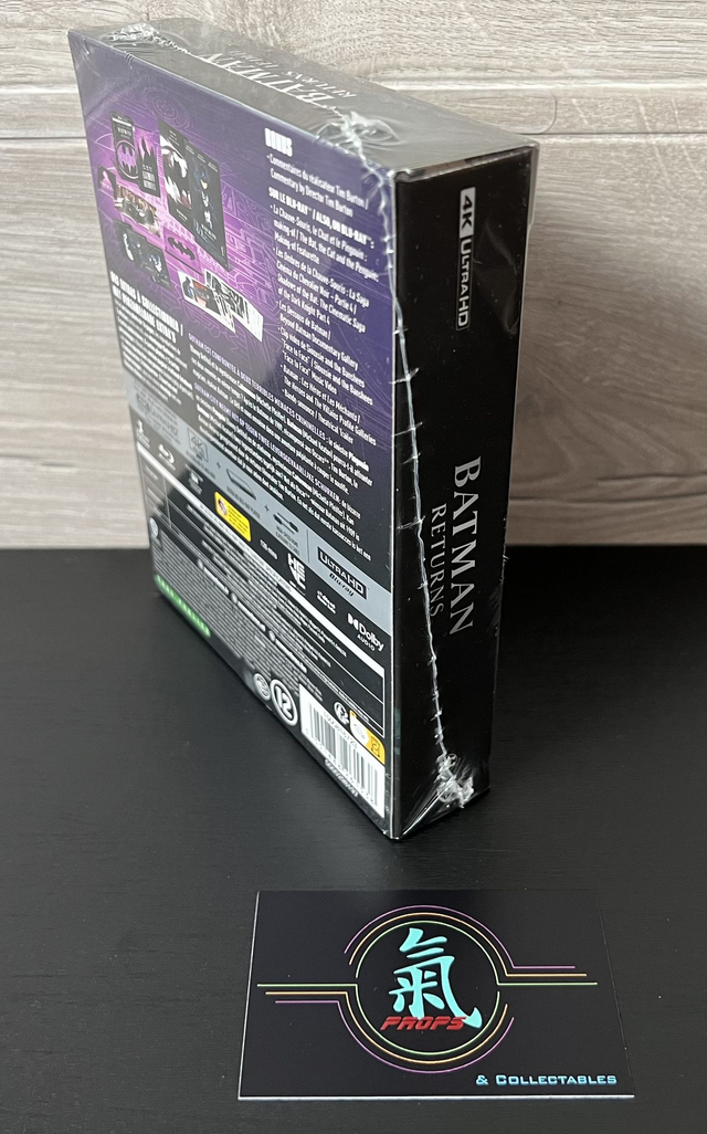 4K Blu-Ray : Batman Returns Collector's Edition Steelbook * New * 1992 * Michael Keaton * Danny DeVito * Michelle Pfeiffer *