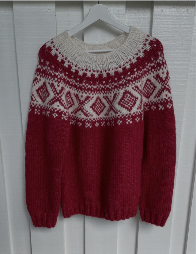 Chunky cortina genser 