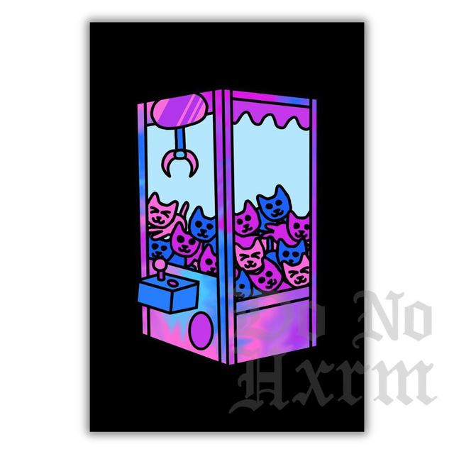 Claw Machine Art Print (6x4)