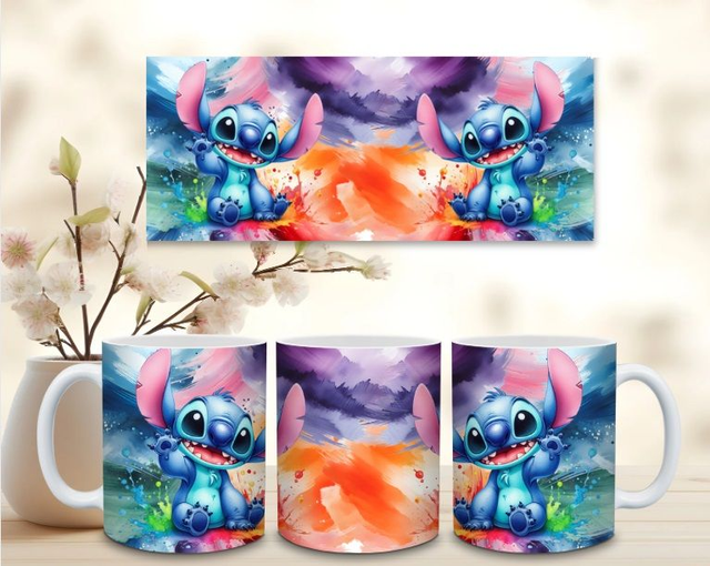 Mug Stitch multicouleur