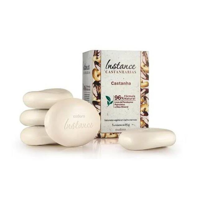 Sabonete em Barra Eudora Castanha c/ 5 unidades - 85g