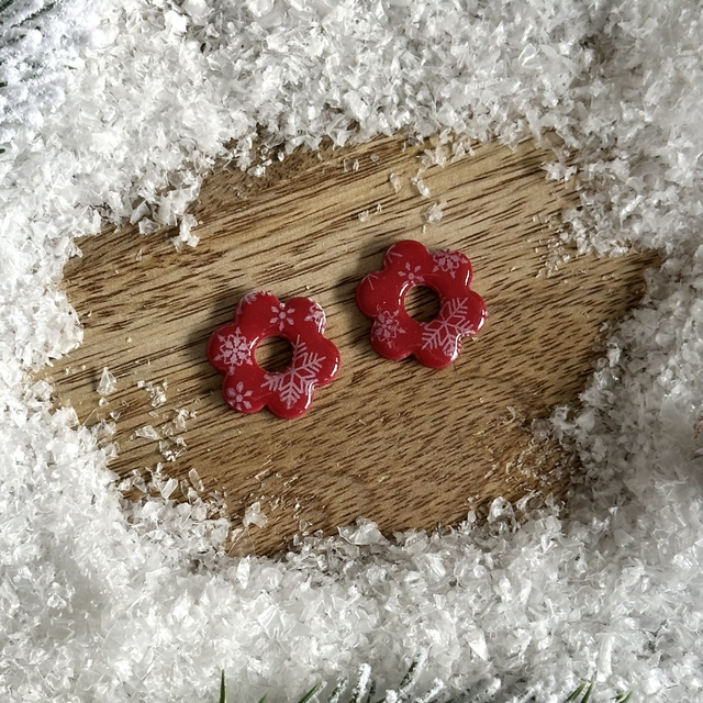 Les grandes fleurs Aria : motif flocon