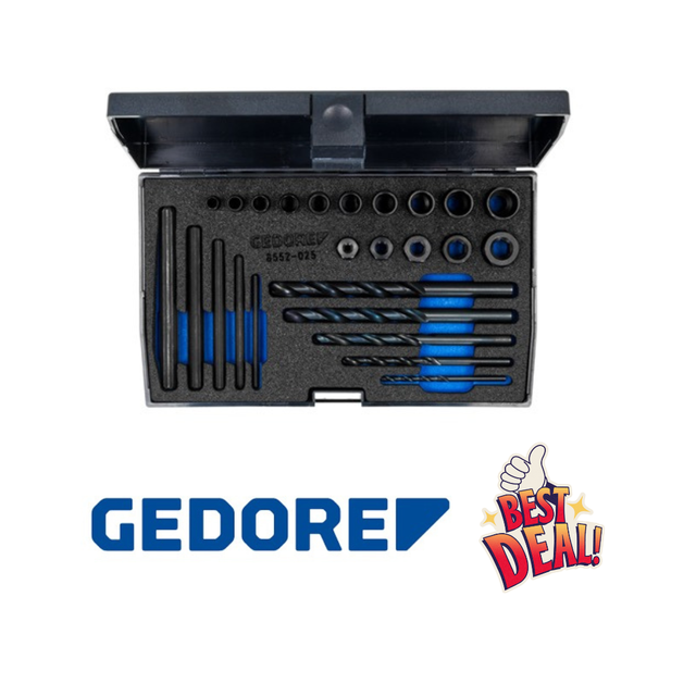 Gewindeausdrehersatz 25-teilig 8552-025 