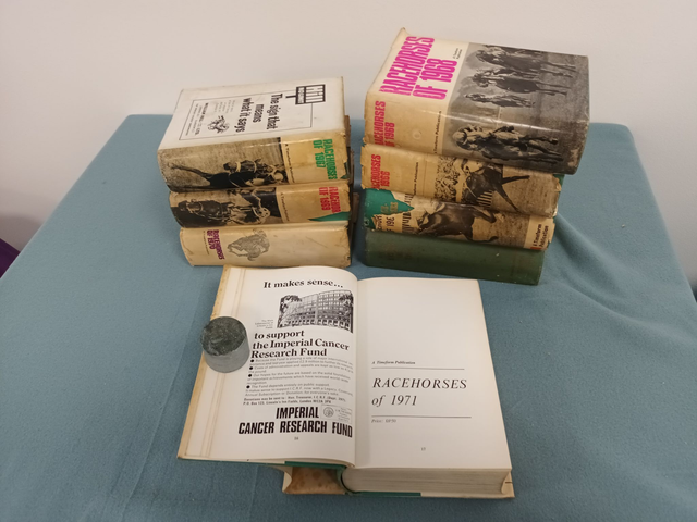 RACEHORSES OF 1964 TO 1971. A TIMEFORM PUBLICATION. £25 each £175 for set.