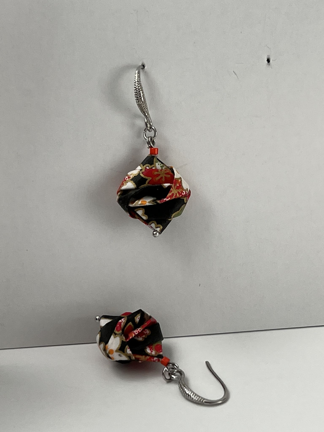 Boucles d'oreilles Origami Melian