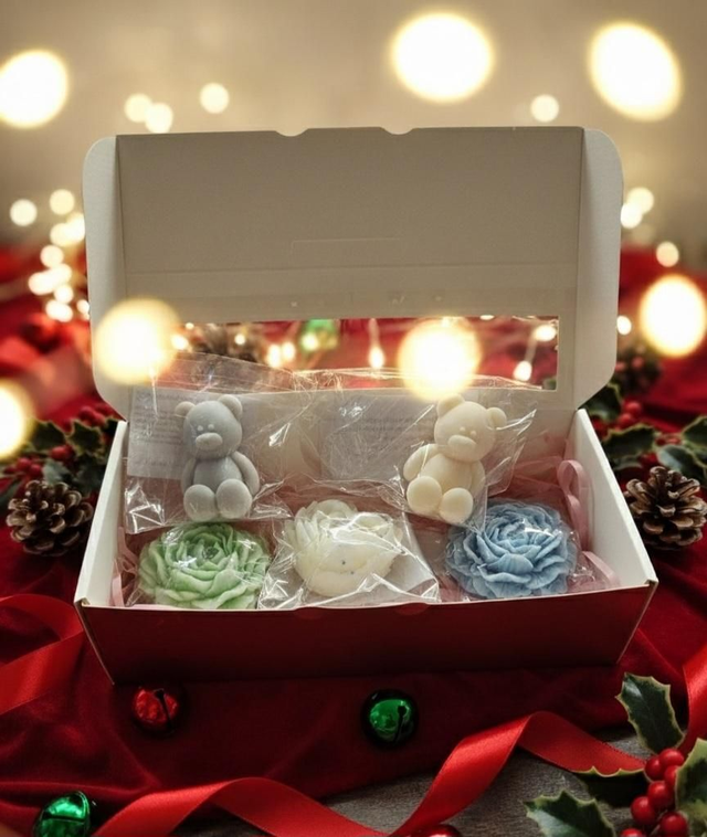 Flower &amp; Teddy Set