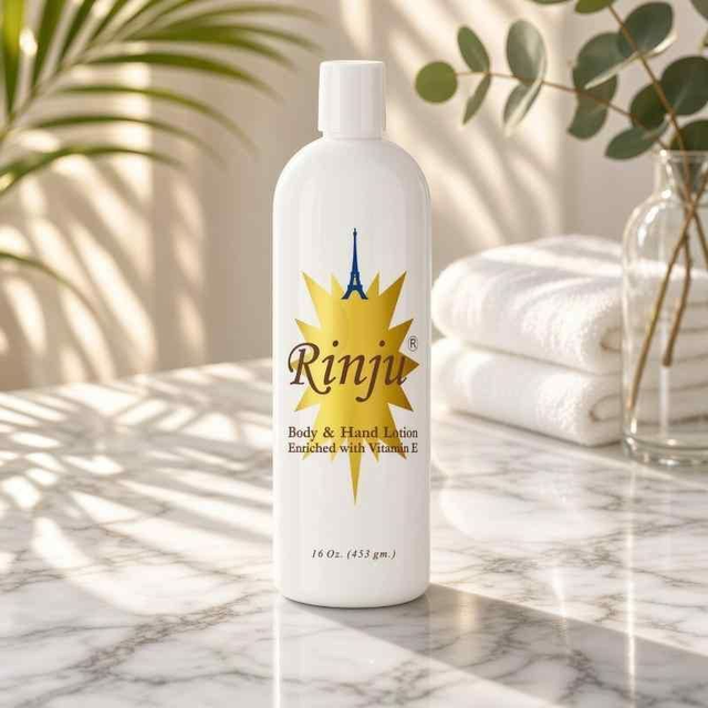Rinju Body & Hand Lotion with Vitamin E – 16oz | Body & Hand Care
