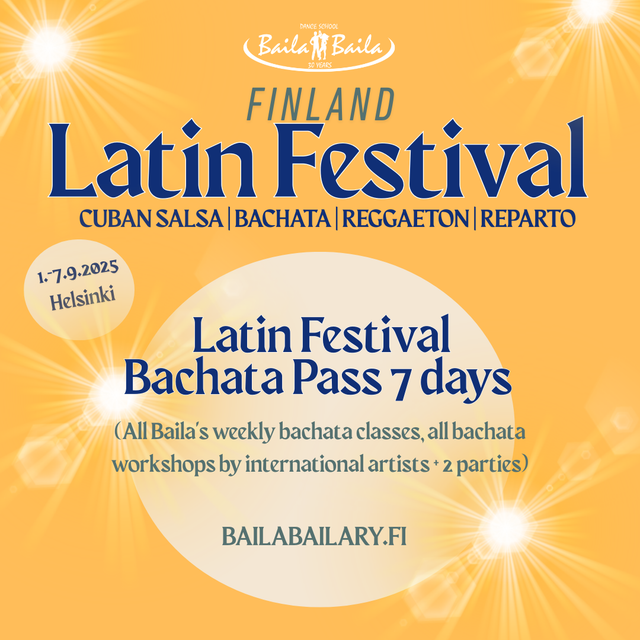 Latin Festival Bachata Pass 7 days 