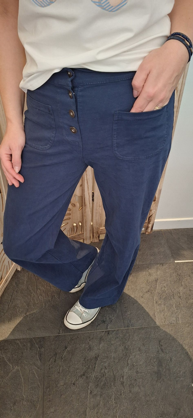 pantalon bleu marine