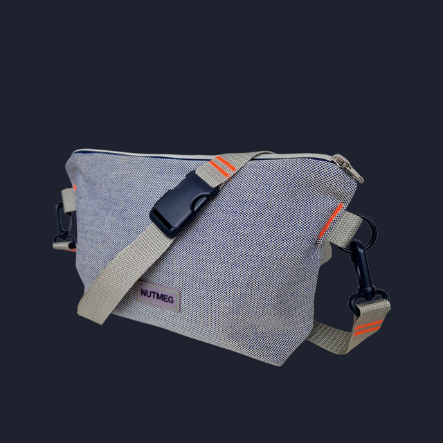 Crossbody Hip Bag Blue 