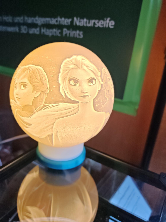 Kugellithophan Anna&Elsa