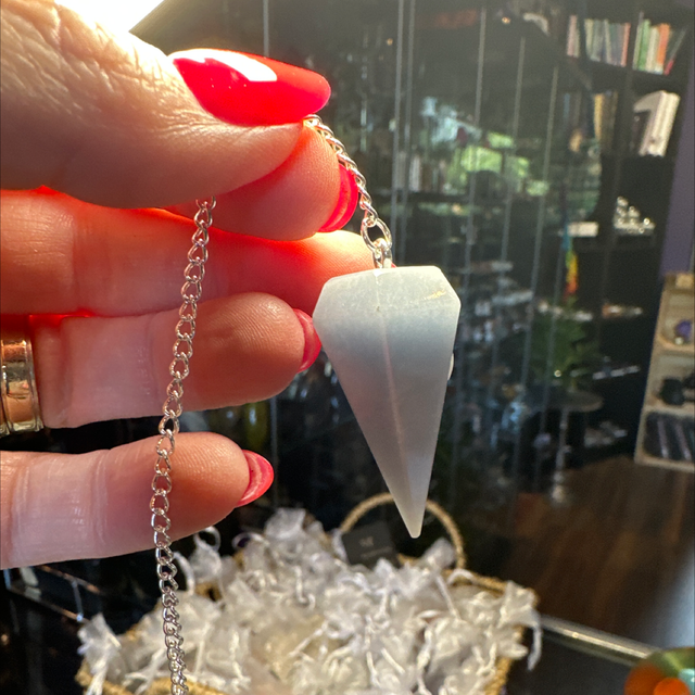 Angelite Pendulum