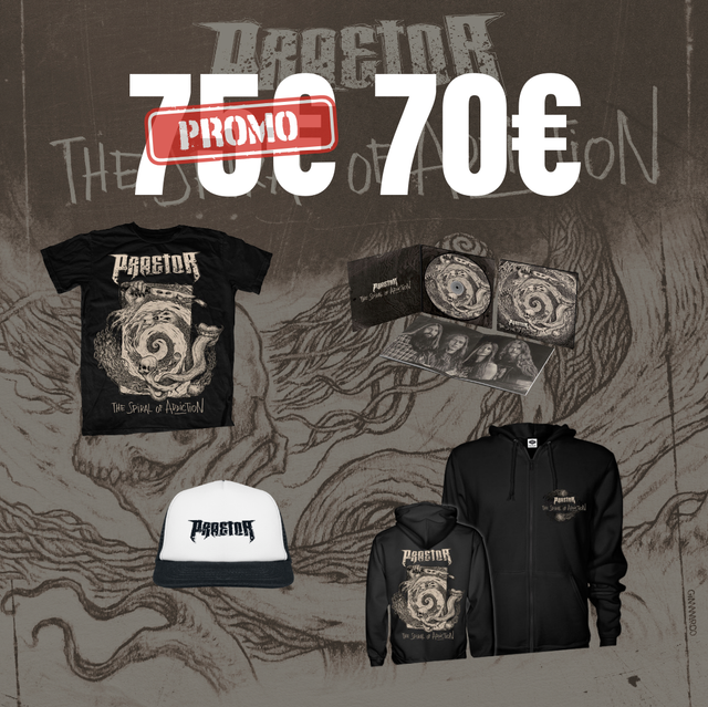 PACK T-SHIRT + CD + ZIPPER + CAP (CASQUETTE) ! PRESALE !