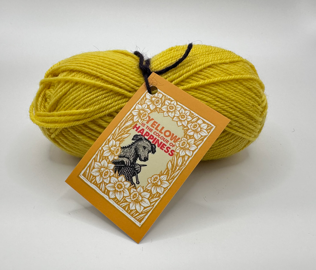 Yellow is the colour of Happiness, 50g DK