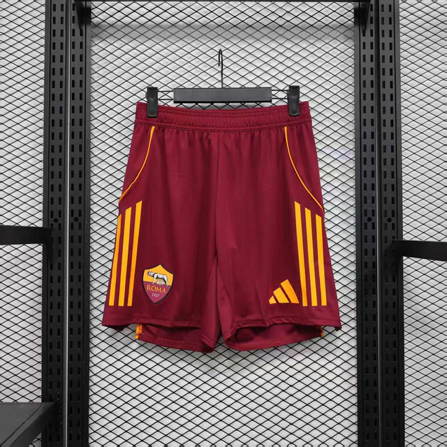 Pantalón Corto AS Roma Primera Equipación 25-26