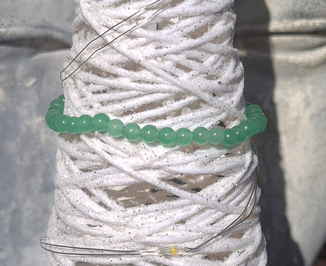 Bracelet Aventurine verte 6mm