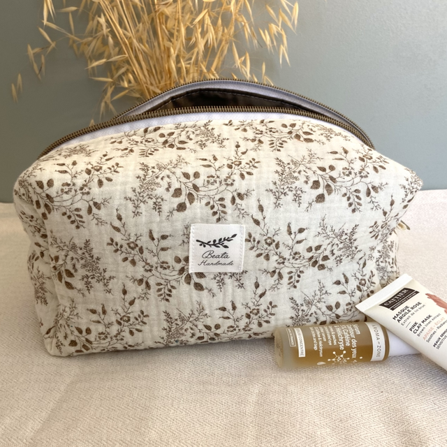 Trousse de toilette Fleurs Séchées 