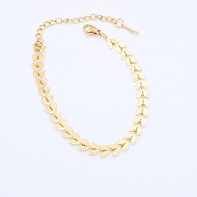 Bracelet feuilles 