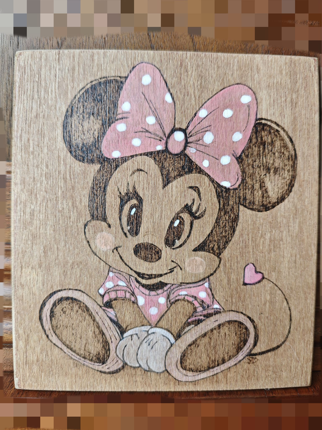 Tableau Bébé Minnie 