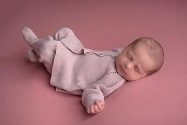 Erstes Baby-set Rosa 0-3 Monaten