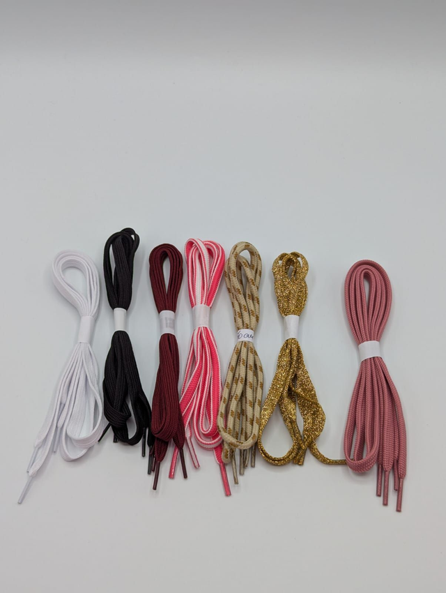 Lacets 70 cm plats et ronds – Lacets pour chaussures bébé crochetées